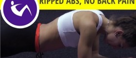 Workout with static planks - get ripped six pack abs without lower back pain