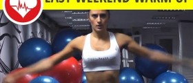 Easy warm up weekend training: cardio workout at home