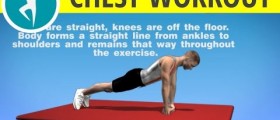 Chest Workout for Men at Home: Pushups for Triceps and Chest Bodybuilding