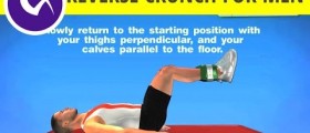 Exercise for Abs Reverse Crunch for Men