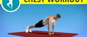 Chest Workout for Men - Close Positioned Push ups