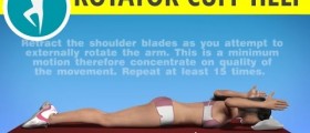 Rotator cuff rehabilitation exercise