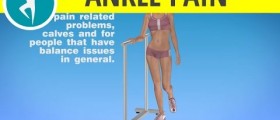 Ankle pain exercise and balance workout