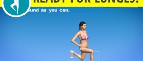 Workout for Legs at Home: Lunges without Weights or Equipment