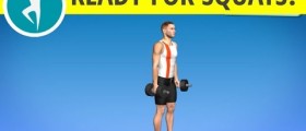 Exercises with Dumbbells for Toning Legs Dumbbells Squats