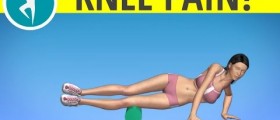 Knee Pain Exercise and Stretch with Foam Roller
