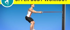 Upper Body and Shoulders Workout: Reverse Flyes with Elastic or Resistance Band