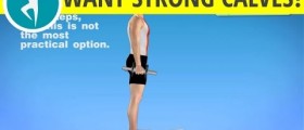 Calves Workout at Home: Calf Raises Standing with Dumbbells for Men