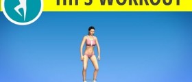 Hips and Thighs Workout for Women - Exercise with Elastic Band