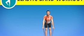 Deltoids workout: Rear Raises with Elastic or Resistance Band: Workout for upper body