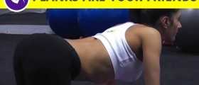 Planks training: core workout for spine stabilization