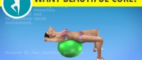 Stability Ball Exercise: Abs Workout and Upper Body Home Exercise for Men and Women