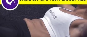 More abdominal exercises: frog sit ups - appropriate for people with back problems too