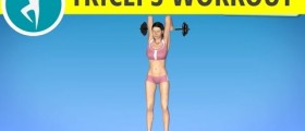 Tricep Exercises for Women - Barbell Workout for Men and Women