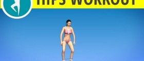 Hips, glutes and inner thighs workout for women – rubber band workout