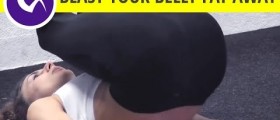 Awesome workout to blast lower belly flab: reverse crunch