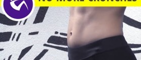 No more crunches: standing abdominal rotation with exercise ball - side abs and shoulders workout