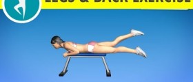 Leg, Hamstrings and Glutes exercise for Women at Home without Equipment