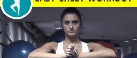 No equipment needed - chest workout without weights