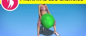 Inner Thighs Exercise for Pregnant Women: Pregnancy Fitness Ball Videos