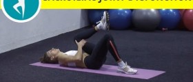Stretching exercises for sciatic pain from sacroiliac joint dysfunction: single knee chest stretch