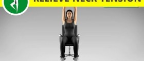 Office Exercise Program for Stretching Upper Body and Releasing Neck Tension