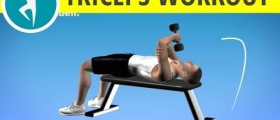 Upper Arms & Tricep Workout: Dumbbell Exercise for Larger Tricep Muscles