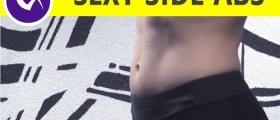 Resistance training with dumbbells for sexy side abdominal muscles